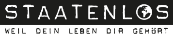 Logo von Staatenlos, Partner von Conscious:Love.